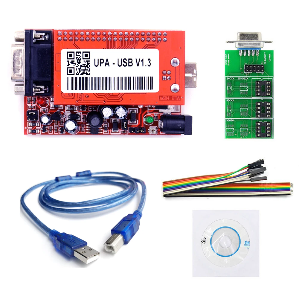 

Automotive ECU Chip Tunning OBD2 Car Diagnostic Tool For UPA USB 1.3 Programmer Main Unit For Motorola MCU V1.3 Eeprom Mainboard