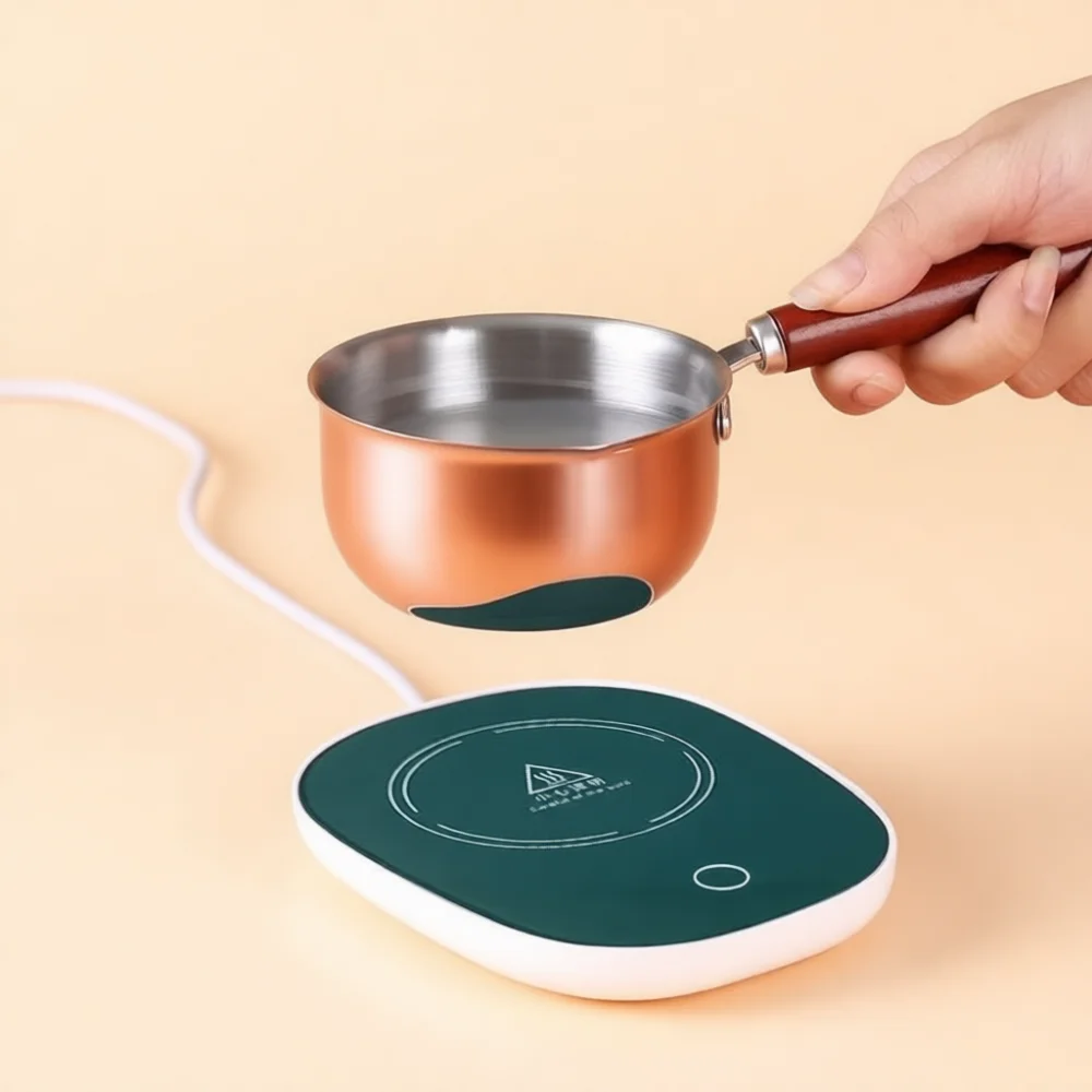 Automatic Heating Pad Smart Coffee Mug Warmer Portable Desktop Cup Heater For Office Home Tea Milk Drink Heating Coaster
