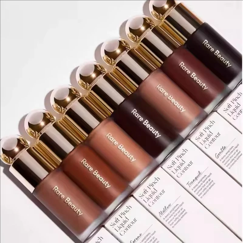 Rara bellezza liquido di rame antico 7 colori duraturo impermeabile modifica la visione del viso presenta un contorno viso 3D