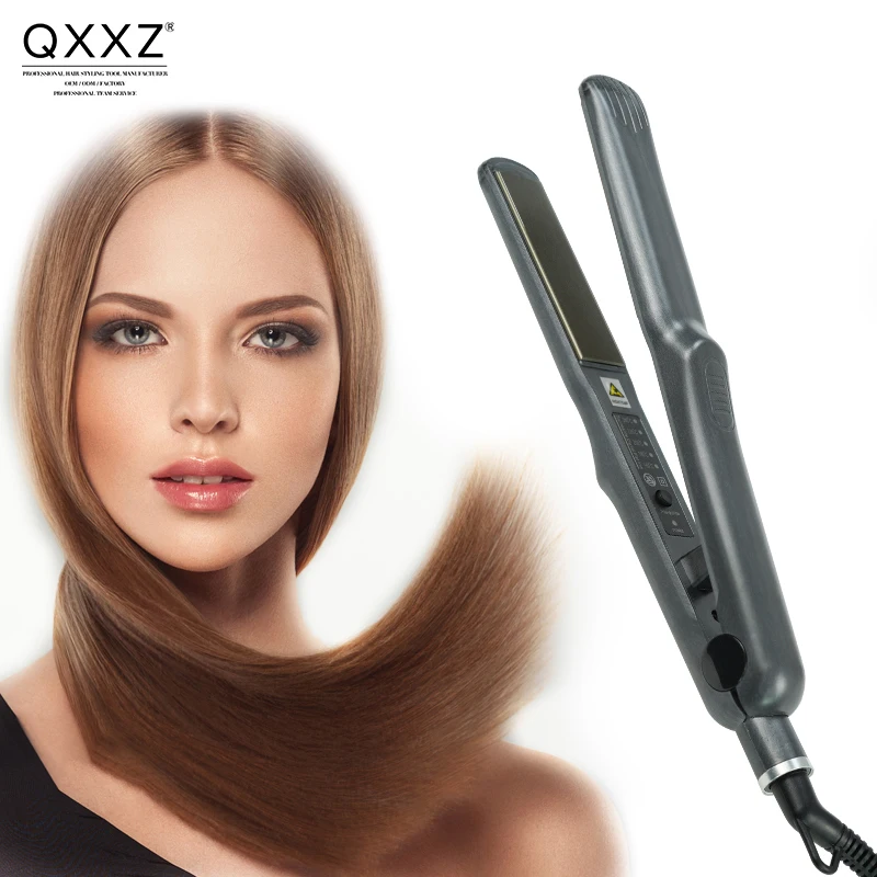 

QXXZ 2 In 1 Hair Straightener Flat Iron Curler Professional Fast Heating Temperature Adjustable Household Styling Tool