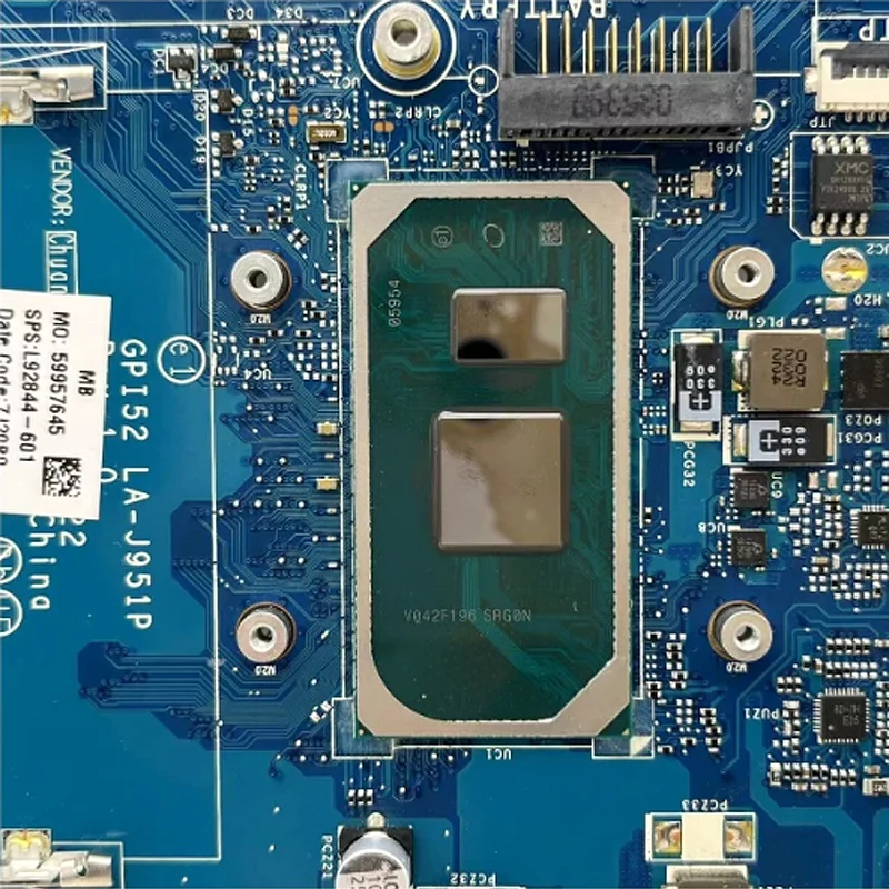 

Материнская плата для ноутбука HP 15-DA 250 G7, модели LA-J951P/LA-G07FP, 17755-001, M17756-601, L92843-601, для процессоров I3, I5, I7 10-го поколения