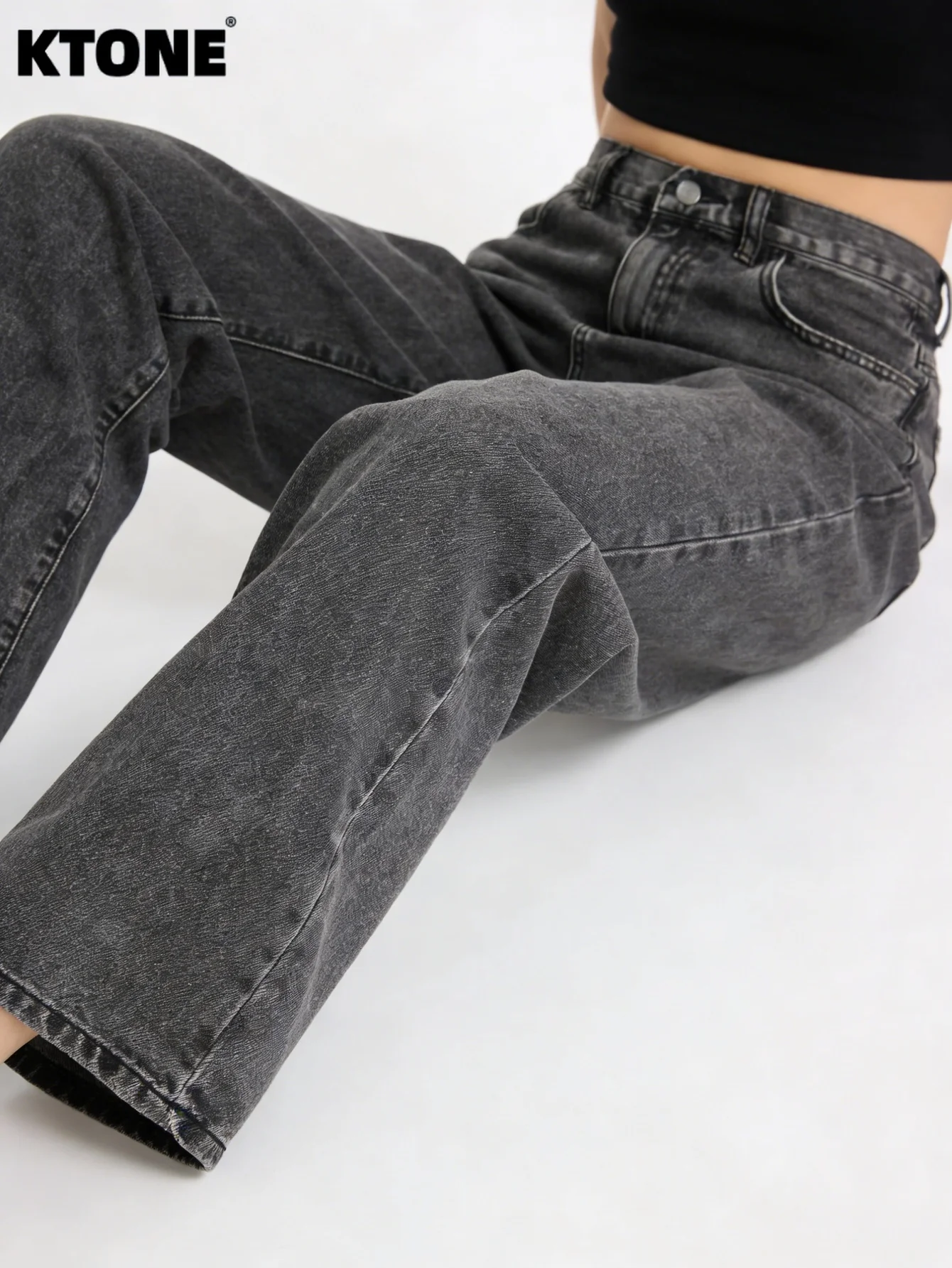 Slim Fit Gray Jeans…