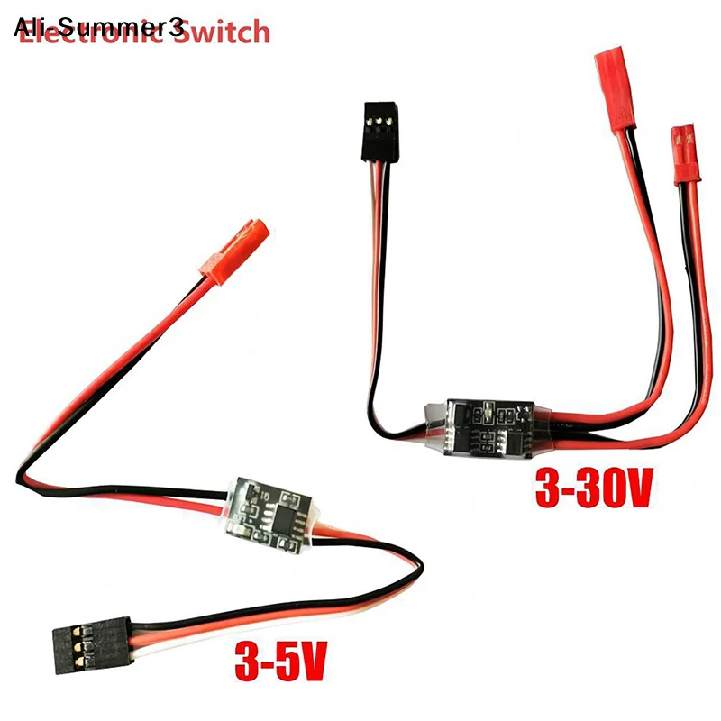 

【S63】1Pc For RC Toy Drone Water Pump 3-30V 2-30A Remote Control Electronic Switch Aerial Model Protection PWM Signal Controller
