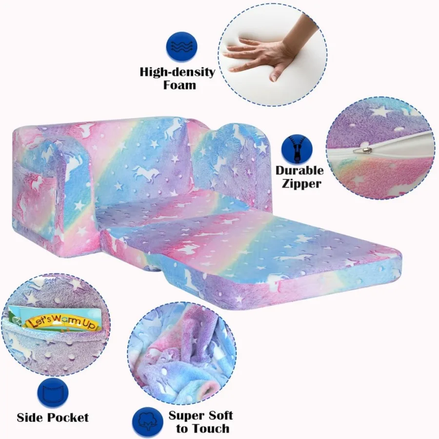 Компрессионный модульный диван, идеальный спальный диван, дополнительный раскладной диван к шезлонгу, удобный раскладной диван 2-в-1, розовый маленький