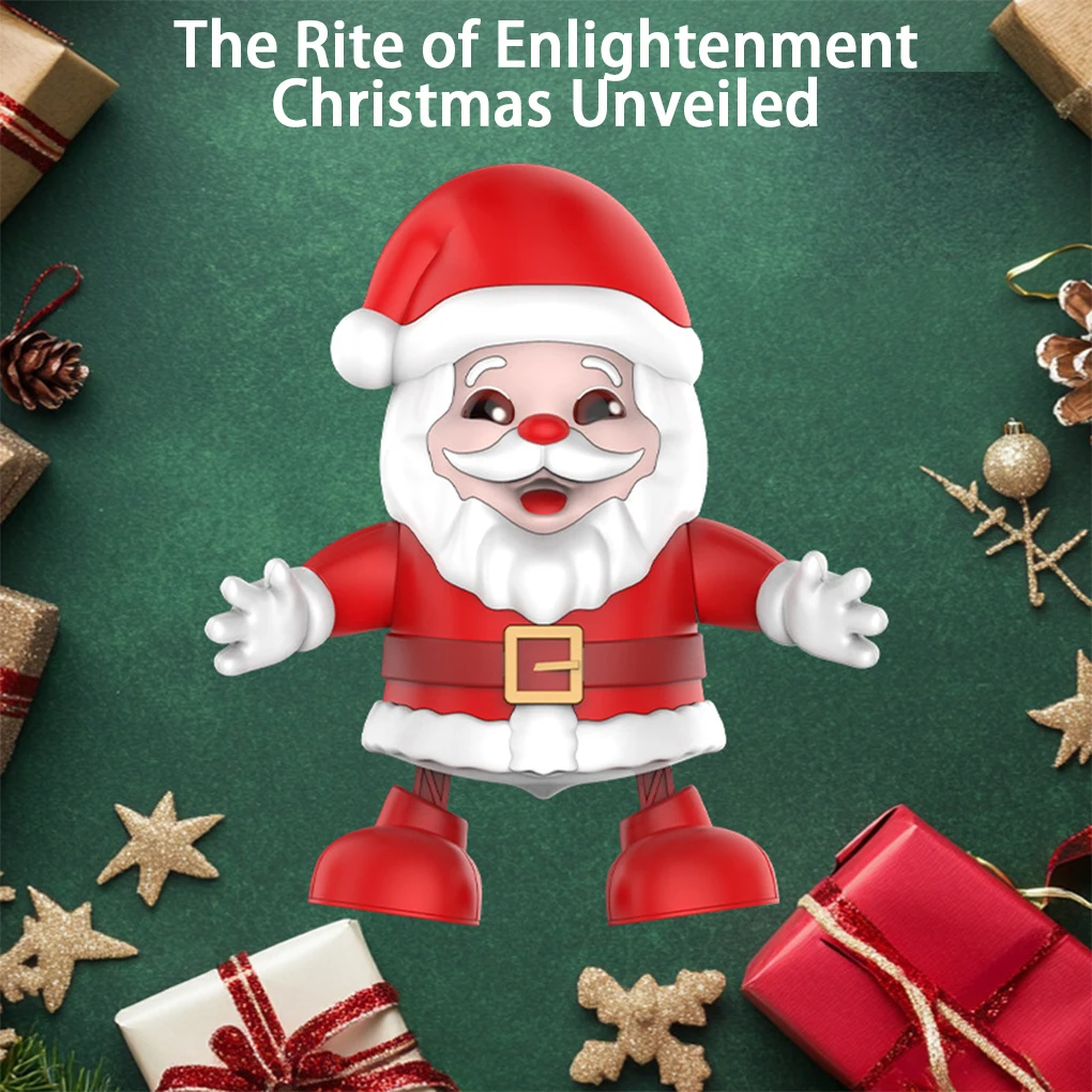 Battery Dancing Santa, Festive Cheer To ,for Christmas Gift Holiday