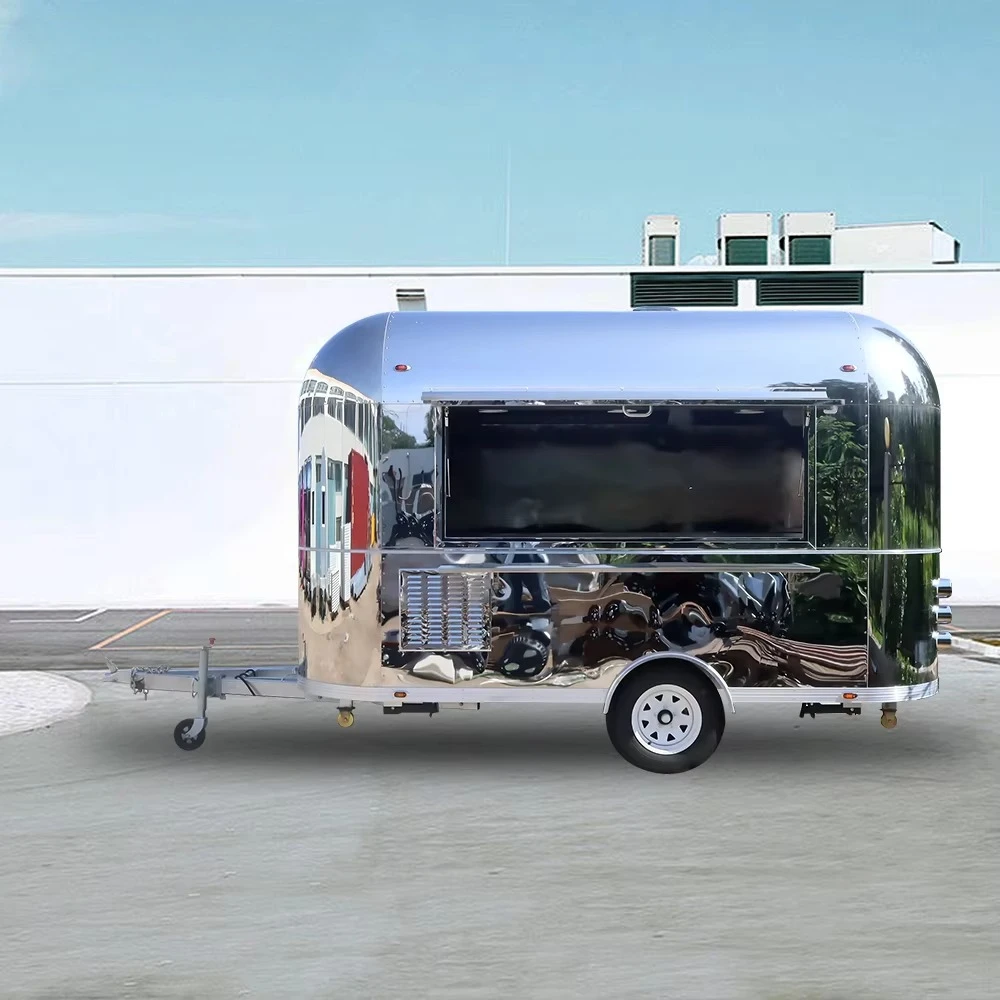 YG Mobile Street Bbq Fast Burger Food Truck Pizza Trailer Mobile Ice Cream Food Truck Retro Food Truck