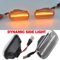 2 Stuks Voor Honda Stream S2000 CR-V HR-V Civic City Fit Jazz Accord Repeater Signaal Dynamisch Zijmarker Richtingaanwijzer Licht