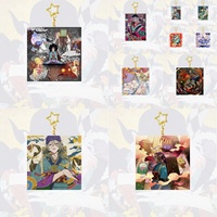 6CM Charm Anime Mononoke cute Acrylic Keychain Model Cosplay Characters Ornament Accessories Goods Collection Gifts