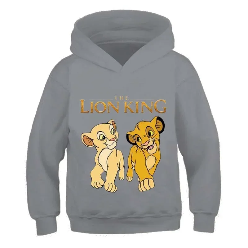 Baby Boys Girls Lion King Simba Clothes Winter Spring felpe con cappuccio per bambini Lion King Simba felpa per bambini Lion King Clothi