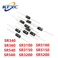 20PCS diode SR340 SR360 SR3100 SR3150 SR3200 SR540 SR560 SB SR5100 SR5150 SR5200 DIP