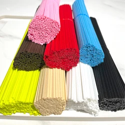 50pcs 22cmx3mm Triangle Shape Fibre Reed Diffuser Replacement Sticks Aromatherapy Diffuser Home Fragrance Oil Refill Sticks