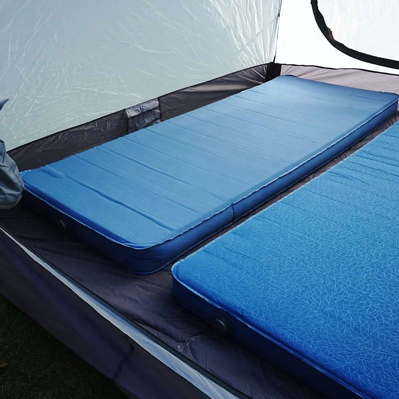 

Comfortable Outdoor Lightweight camping thickened sleeping pad air bed Self-inflating folding mattress for glamping tent