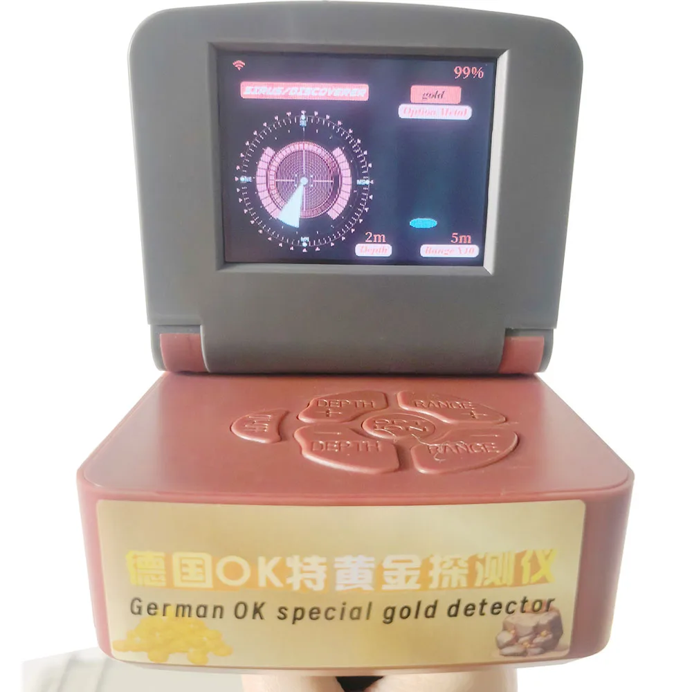 Factory Direct Sell New Black Hawk II OKD A9 Long Range Special Gold Diamond Porcelain Empty Ebony Dragon Vein Detector