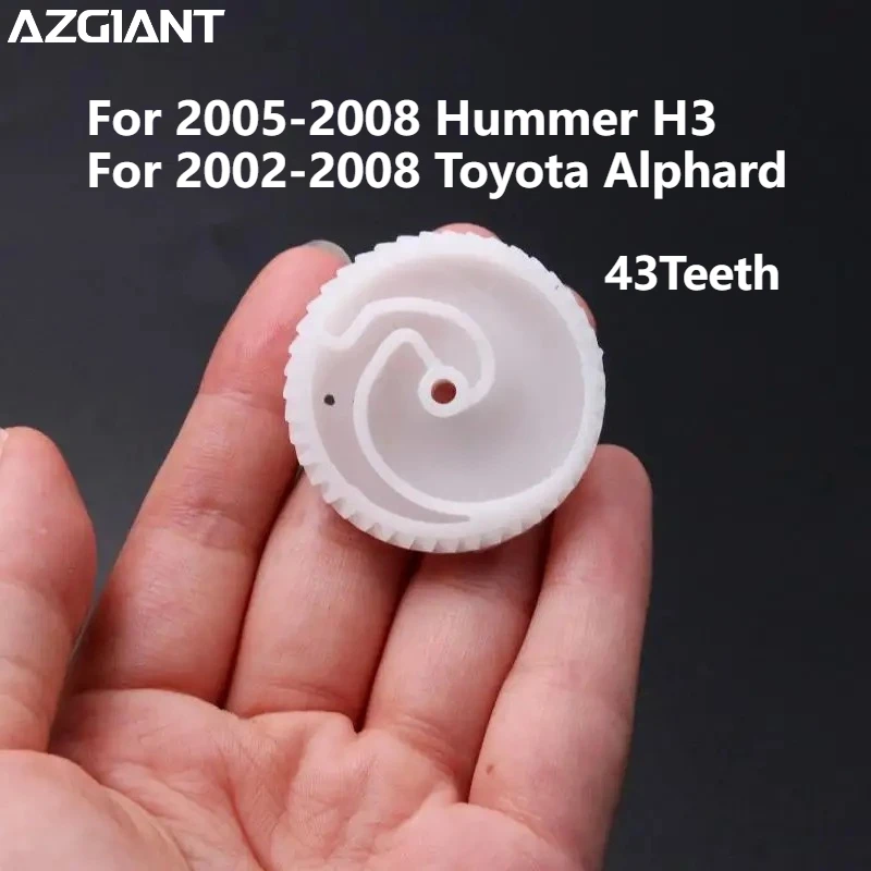 

43T автомобильная боковая дверная защелка с силовым замком шестерни для Toyota Alphard 2002-2008 Hummer H3 2005-2008 комплект для ремонта электромобиля своими руками