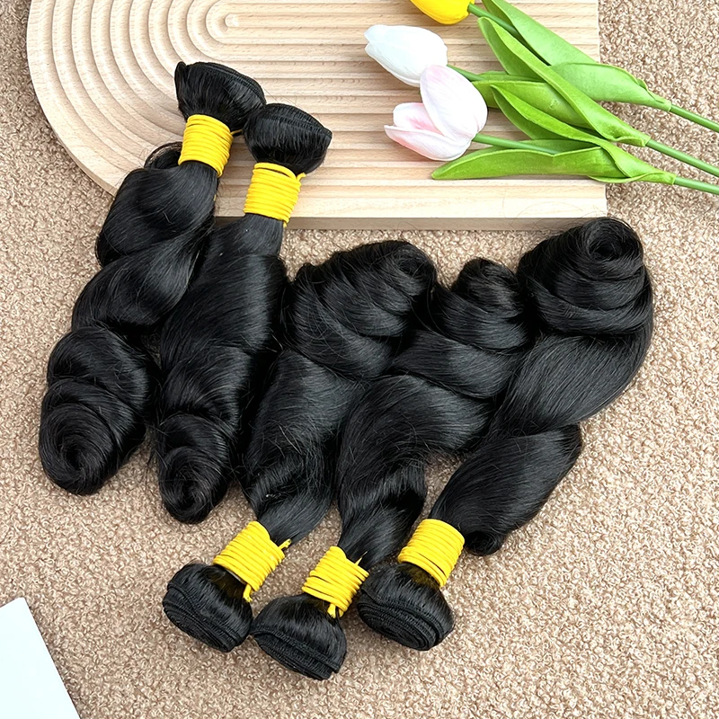 Brazilian Hair Weave Bundles Loose Wave 26 28 30