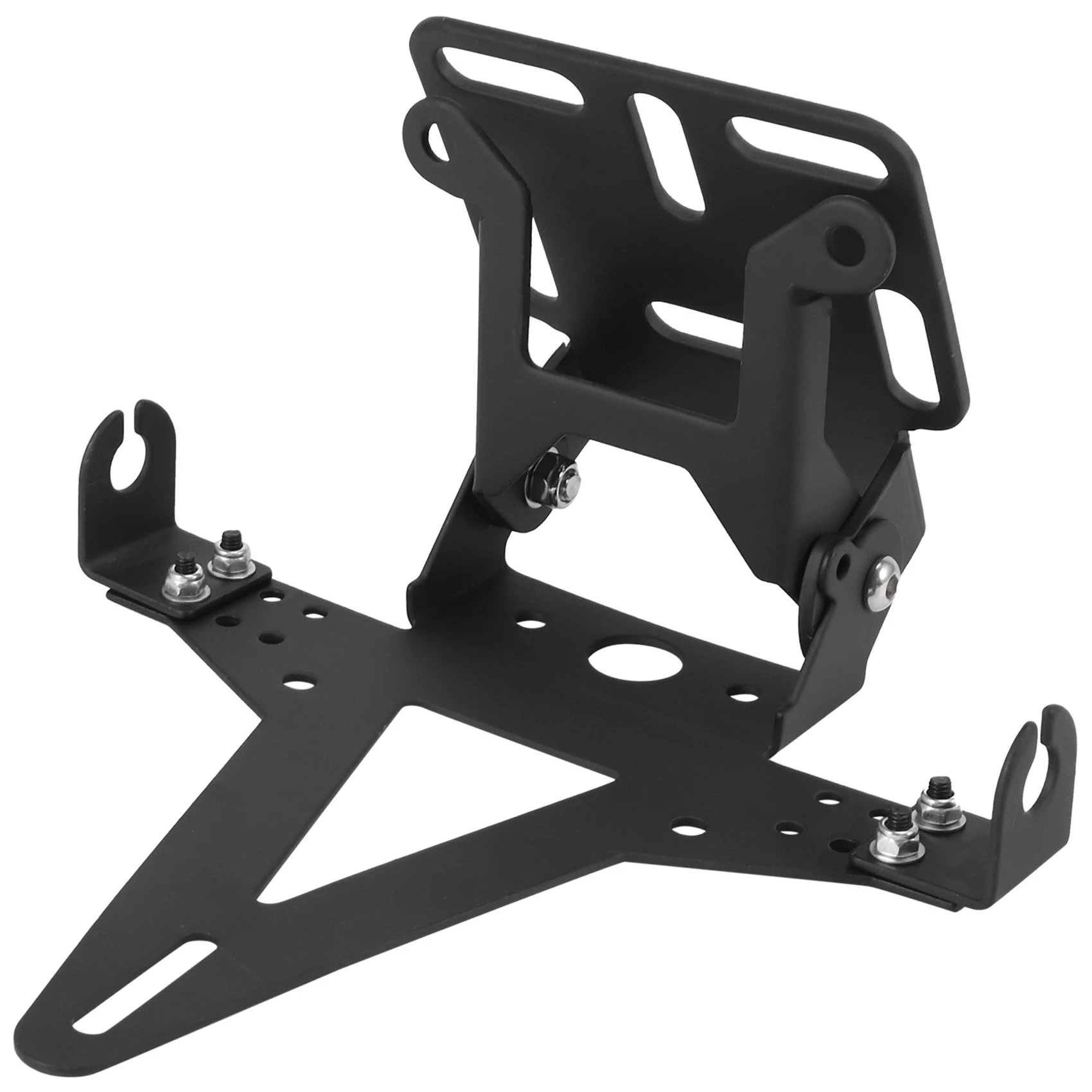 Motorcycle Adjustable Angle License Number Plate Frame Holder Bracket For Yzf R1 R3 R6 R15 R25 Fz6 Mt-07 Mt 07