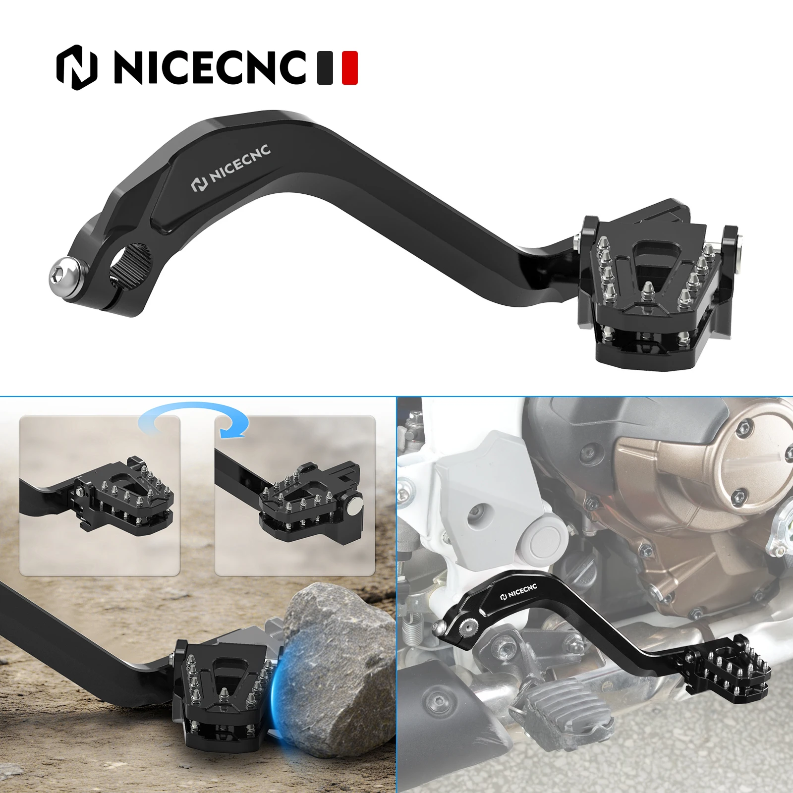 

For 2020-2024 Honda CRF1100L Africa Twin/Adventure Sports Foot Brake Pedal Foldable Brake Lever for CRF1000L Africa Twin 16-2019