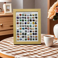 80 Types Mineral Stone Decorations Modern Unique Natural Ores Specimen 80 Patterns For Classroom Home Office Room Study Decor