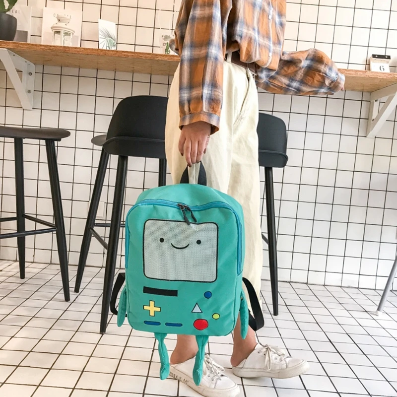 Travel Backpack Cartoon Rucksack Teen Girls School Bag Student Daypack Large Capacity Book Bags H9ED