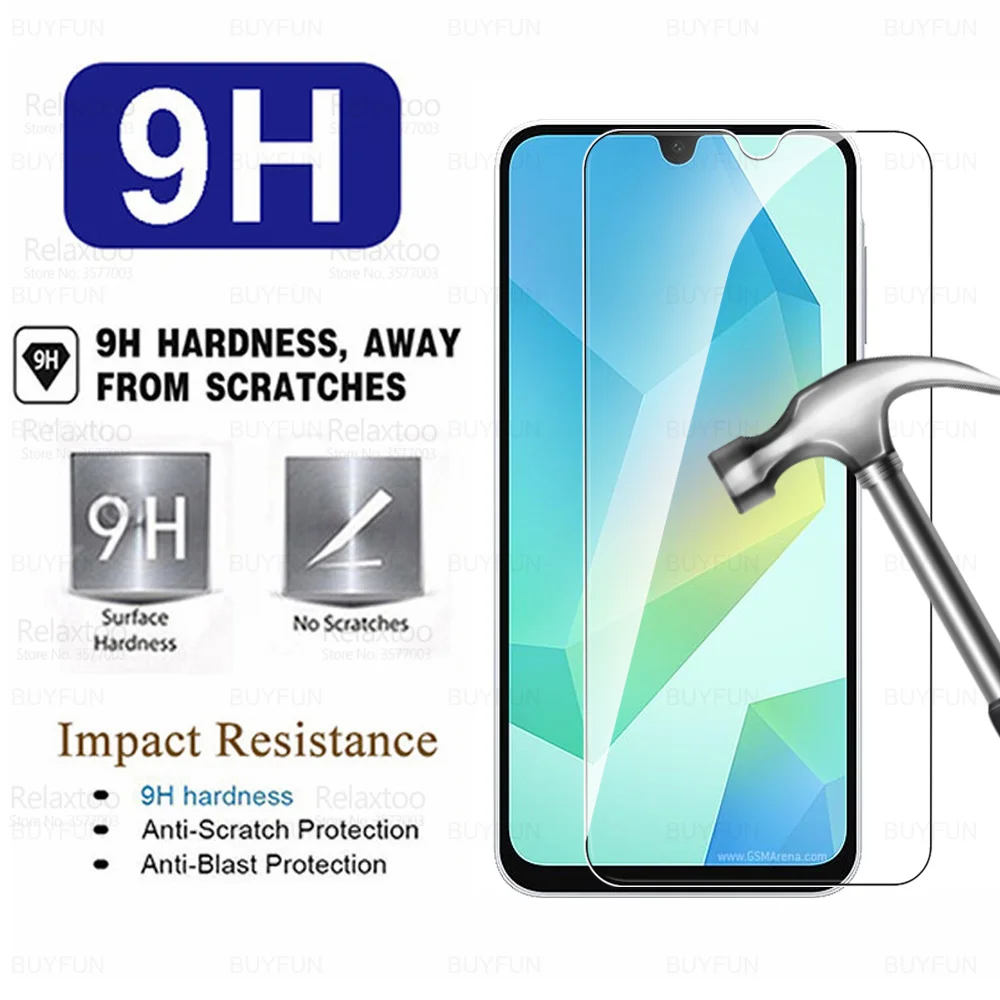 8in1 Tempered Glass Screen Protector For Samsung Galaxy A16 5G SamsungA16 4G Sumsung A 16 16A 2024 Camera Lens Protective Film