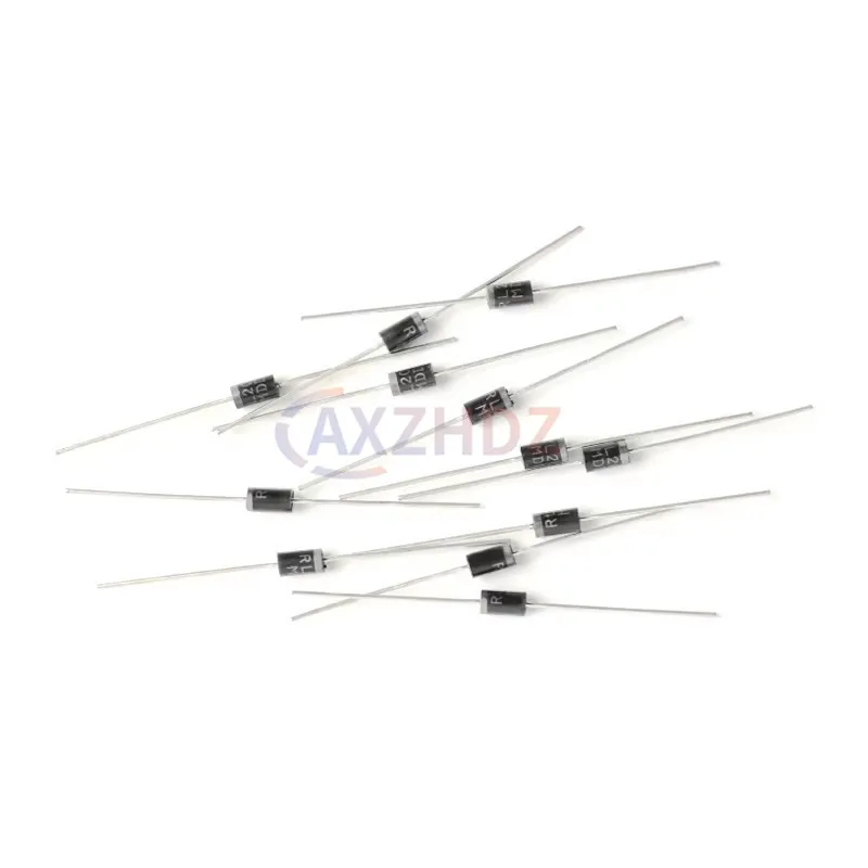 50PCS DO-15 RL207 RL257 2A 2.5A 1000V 1KV DIP Rectifier Diode