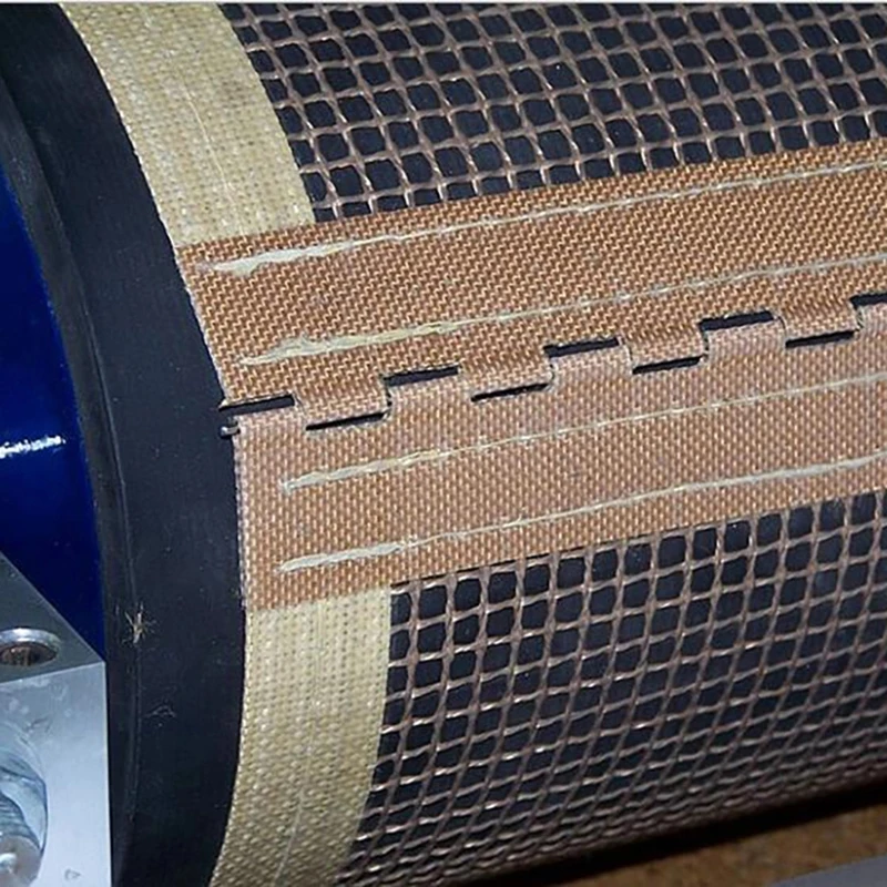 Manufacturer Of Anti-Cracking PTFE Mesh Conveyor Belts PTFE Coated Glass Mesh For Carpet MATS