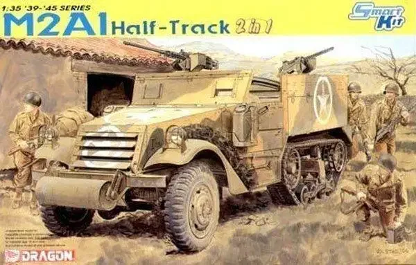 

DRAGON 6329 Набор масштабной модели 1/35, полудорожка США M2A1