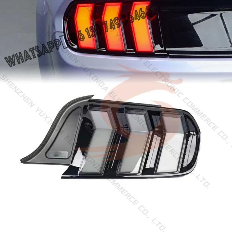 

LED Taillights Assembly for Car Fit for Ford Mustang 2015-2023 with Sequential Turn Signal Light 6th Gen Mustang Rear Lamp 15-23
