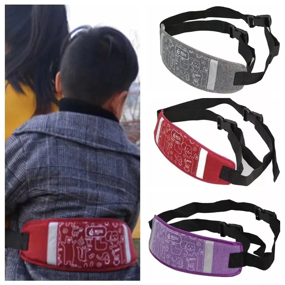 Adjustable Kids Motorcycle Harness with Reflective Oxford Cloth Chest Safe Strap Non-Slip Strong Safety Protection Strap