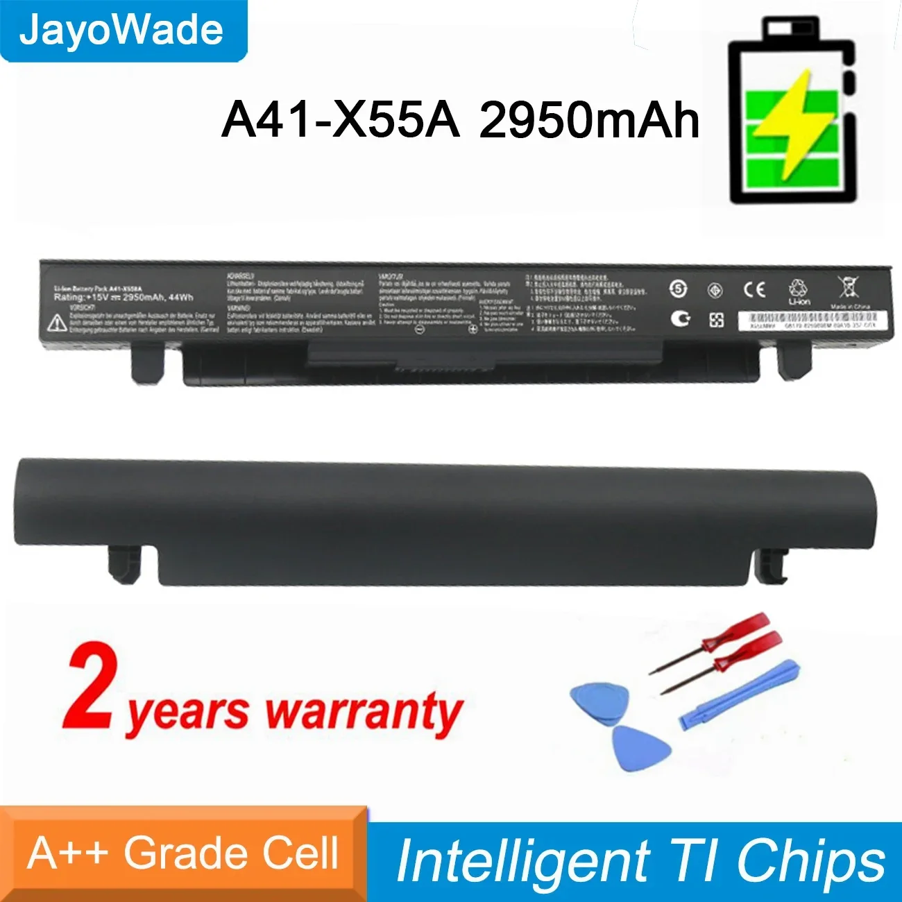 New Smart A41-X550A Laptop Battery For ASUS A450 A550 F450 F552 K450 K550 P450 P550 R409 R510 R510C X450 X550 A41-X550 2950mAh