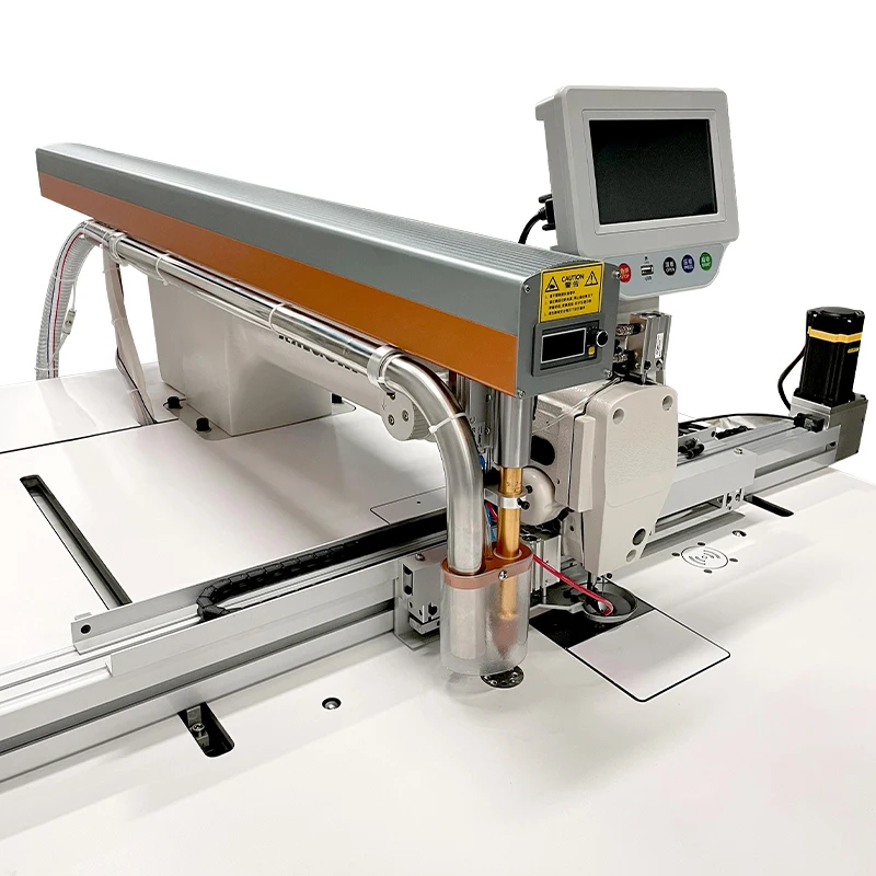 XINGCHI XC-8045 Programmable Automatic Leather Sewing Machine Motor Large Area CNC Template New Condition Upholstery