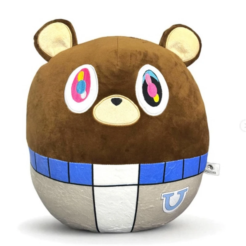 

Adorable Bear Plush Toy Soft Stuffed Animal Sitting Teddy For Kids For Teens Home Display Table Decor Birthday Christmas Gift