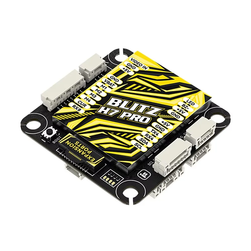 Controlador de vuelo IFlight BLITZ H7 Pro ICM42688 OSD AT7456E DPS310 4-8S LIPO Blackbox tarjeta SD 35X35mm/4mm para Dron RC FPV