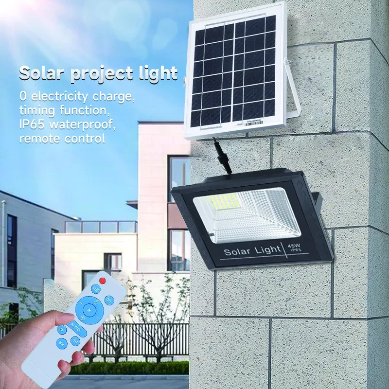 

Powerful Solar Light Outdoor Solar Street Light LED 6500 K IP 67 Waterproof Outside Wall Lamp For Garage Garden Terrace Sconce