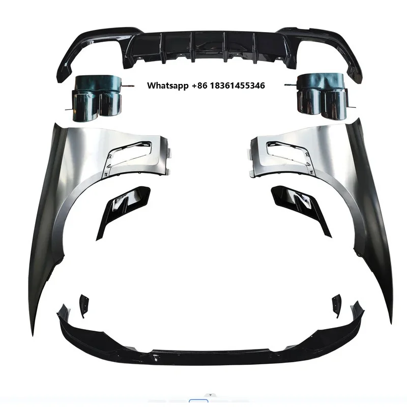 

For Front Lip Rear Diffuser Fender Exhaust Pipe For Classic Auto Parts Full Body Kit For G20 G28 Sport Pro For Bodykit