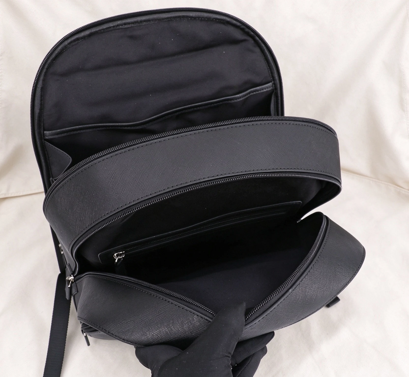 Multi Compartment Travel Daypack, Portable Laptop Rucksack for Work Daily Use Lightweight Travel Rucksack Daypack - view 4