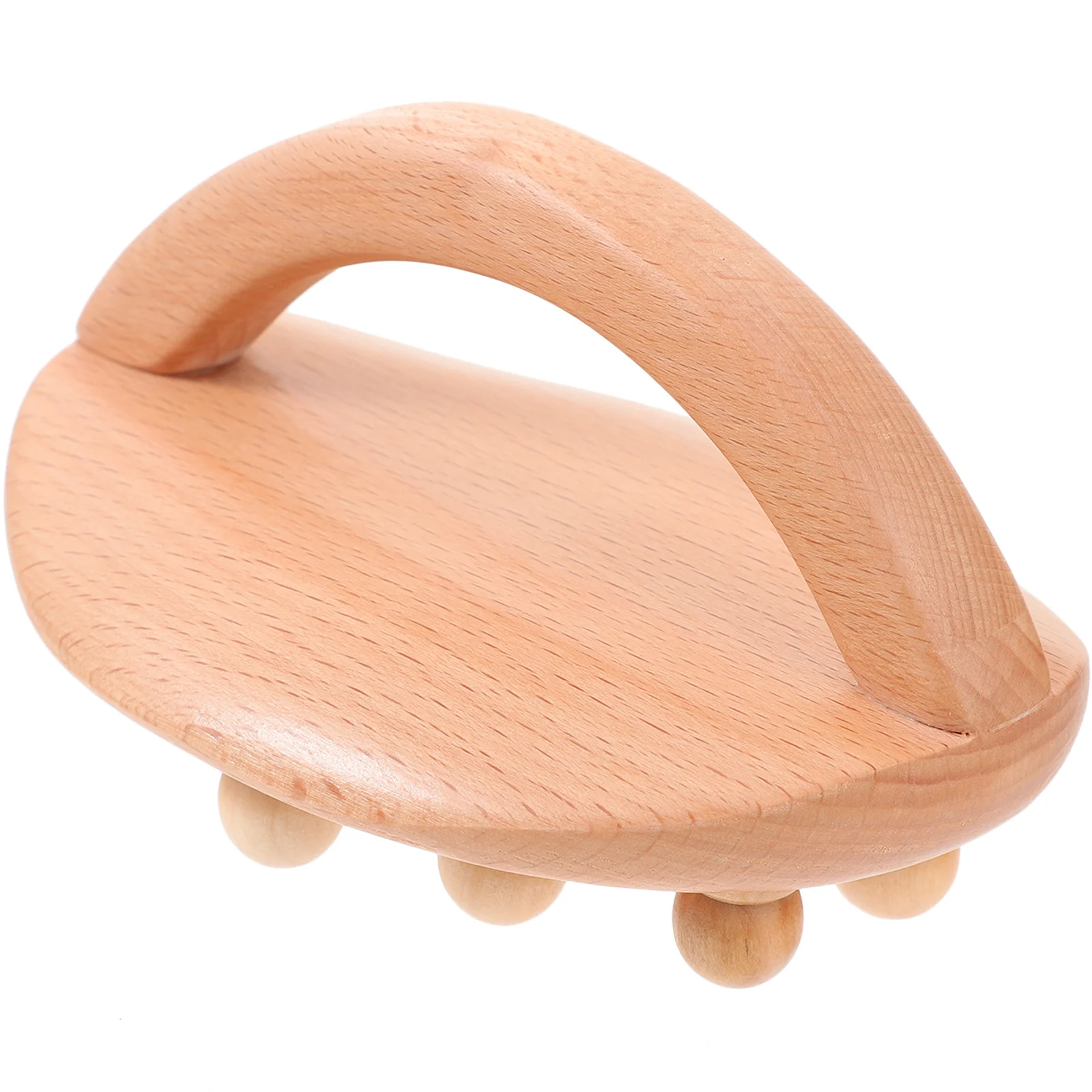 

Wood Massage Body Brush Handheld Roller Tool For Deep Tissue Muscle Relief Portable Massager For Back Neck Legs Feet