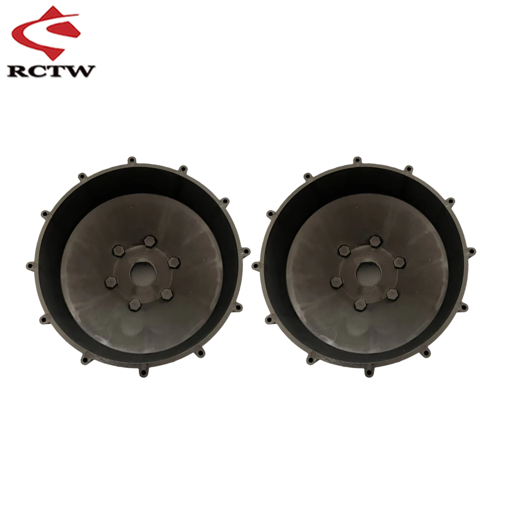 Plastic Wheel Hub Only Fit Tires 220X120mm for 1/5 Rc Car Gas ROFUN ROVAN XLT Traxxas X-MAXX Truck Parts