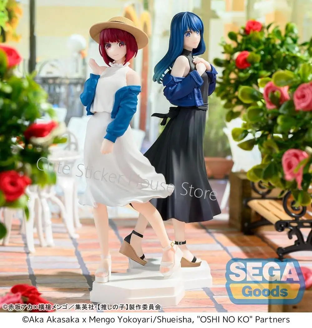 Oryginalne, dostępne od ręki figurki kolekcjonerskie Sega Desktop X Decorate Collections Oshi No Ko Kurokawa Akane Arima Kana, anime, urocze dziewczyny, zabawki.