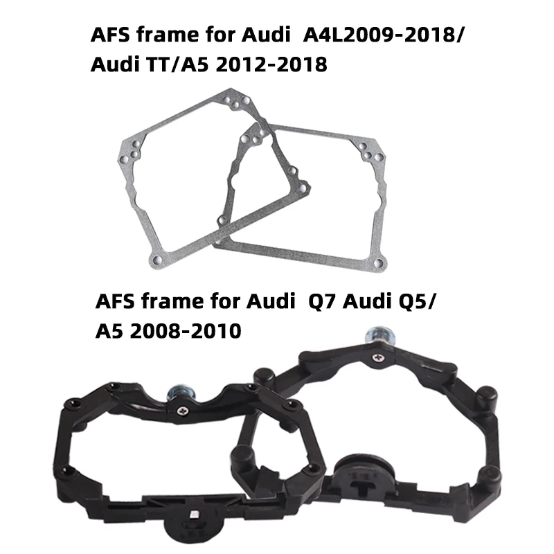 SANVI AFS/NON-AFS Headlight Framework for Audi A4/A5/A6/A8/Q5/Q7 Car Light Upgrade Bi LED&Xenon Projector Lense Car-Styling
