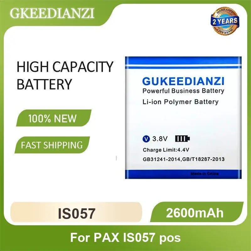 Аккумулятор для PAX IS057 Pos YW-008 A920 Pro S920 Платежный терминал HL0272 HL0273 A0661-LF для Pax S910 1S1112 Высокая емкость Аккумулятор для PAX IS057 Pos YW-008 A920 Pro S920 Платежный терминал HL0272 HL0273 A0661-LF для Pax S910 1S1112 Высокая емкость
