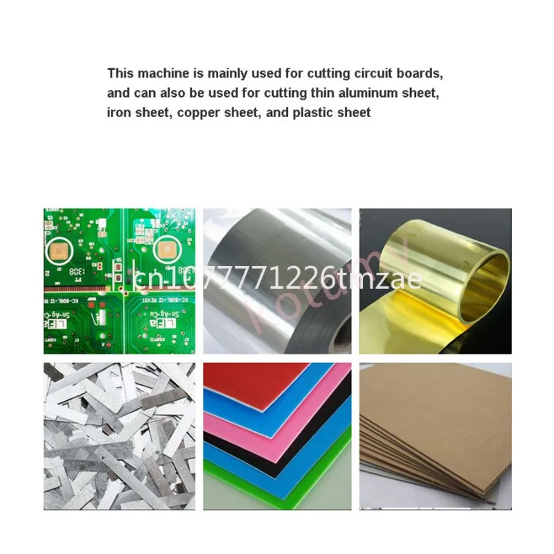 Heavy duty steel plate metal/non-metal cutting machine 2mm cutting aluminum iron circuit board