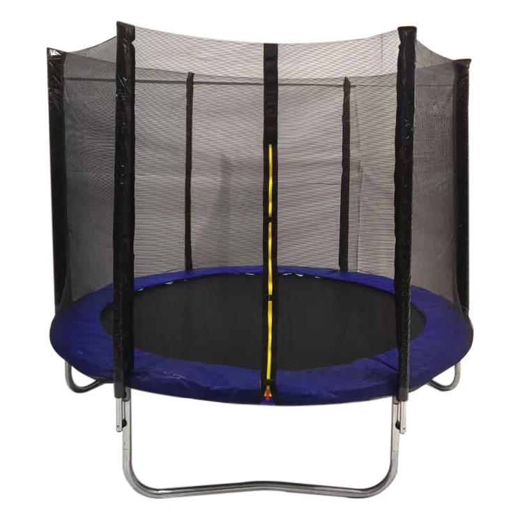 

Professional Trampolines with Enclosure Safety Net 8FT Outdoor Play Set Round Garden Trampoline Jumping for Family Gym Equipment