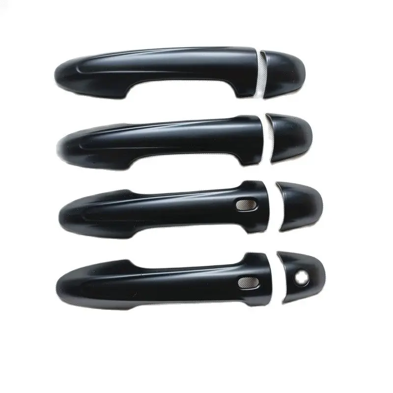 For Toyota Yaris Sedan Sport Accessories 2021 2022 Door Handle Cover Trim Plastic Matte Black