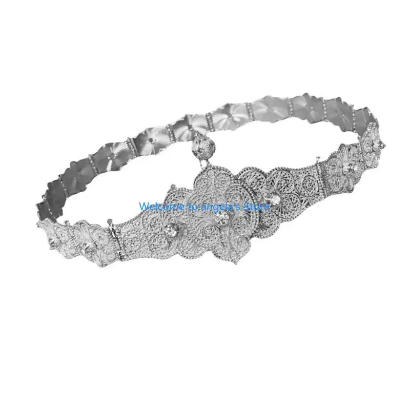 

X4YC Эстетическая кавказская цепочка для женщин, поясная цепочка, поясная цепочка, этническая поясная цепочка для бальных