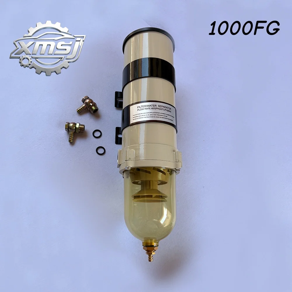 Filtro  combustible diésel 1000FG, conjunto separador  agua, Kits completos, barco marino 1000FH para Rocar 30 micras