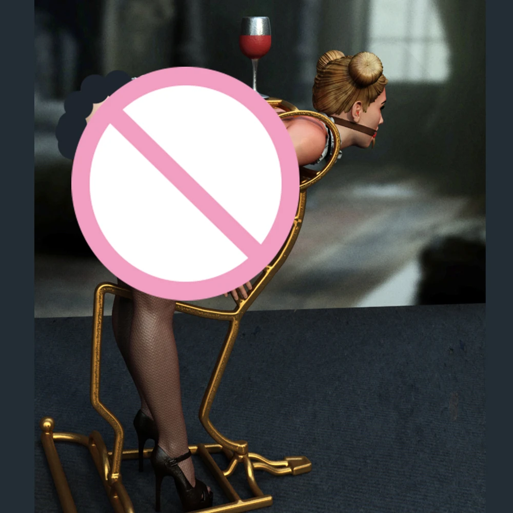 1/24 NSFW Meid Sexy Meisje Hars Beeldje Speelgoed Ongeverfd GK Pop Ongemonteerd 3D Print Assembly Miniatuur Reductie Standbeeld Speelgoed