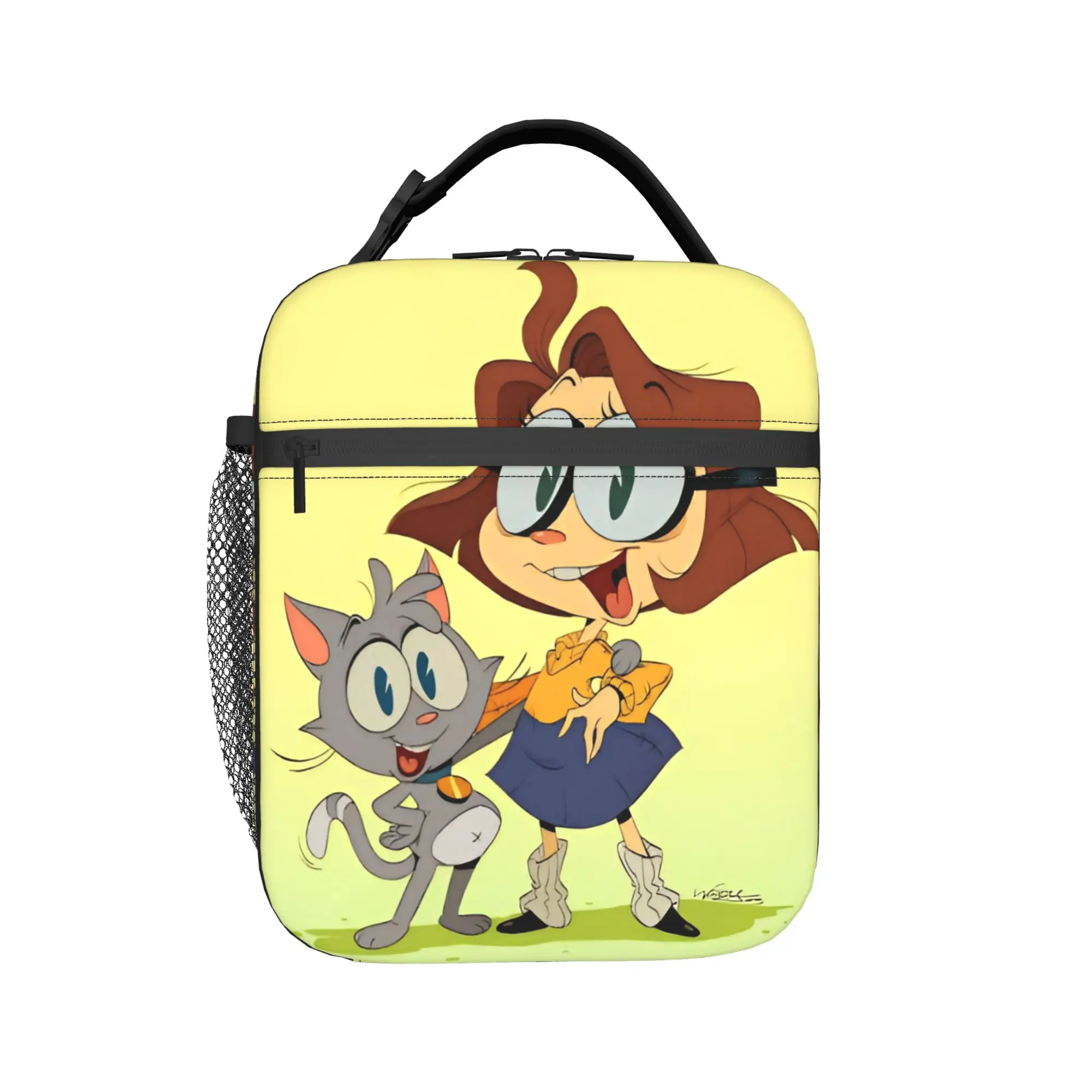 Ollie and Scoops Insulated Lunch Bags for Men Women  Food Container Bags Portable Thermal Cooler Lunch Boxes For Picnic