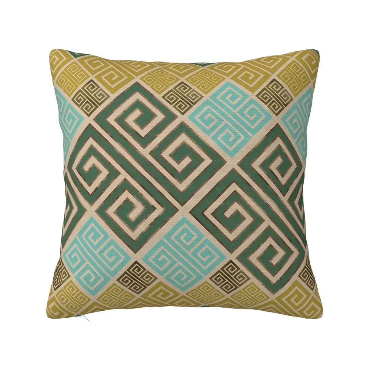 Beautiful Cojines Throw Pillow Case Greek Key Ornament Meander Cushion Home Sofa Chair Print Decorative Coussin