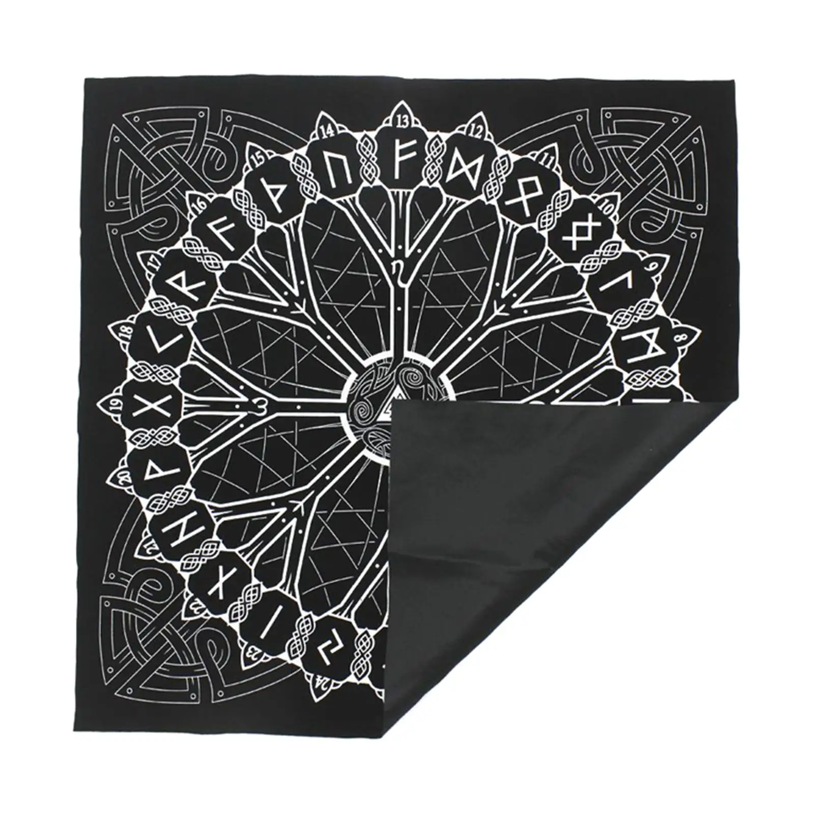 Casting Viking Altar Divination Witch Cards Tablecloth Tapestry for Lovers